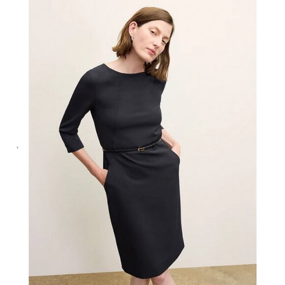 MM LaFleur Etsuko Dress Sample in White Cream - Small - NWT - Picture 6 of 7